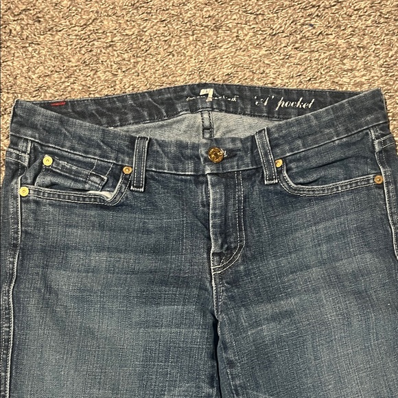 Seven for all Mankind Women's Blue Jeans - Picture 2 of 3